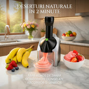 Aparat pentru Deserturi din Fructe Congelate, 12W, Preparare Rapida in 2 Minute