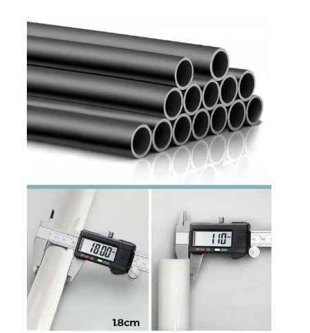 Suport dublu de umerase pentru haine din metal, Greutate suportata 35kg, Negru