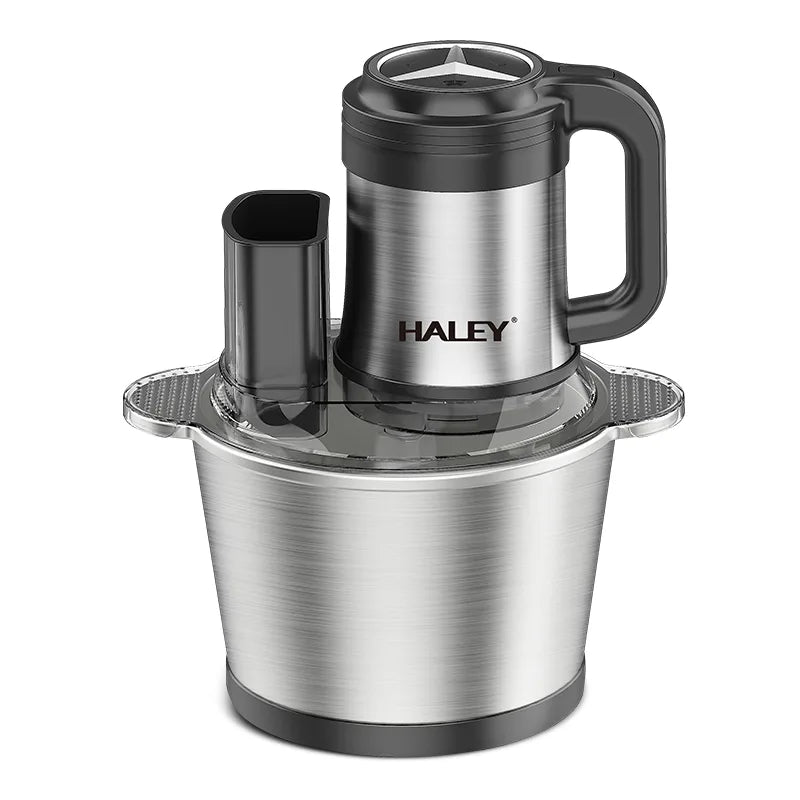 Tocător Electric Multifuncțional 6 în 1, 1200W, Bol Inox 3.5L, 6 Lame, pentru Carne și Legume