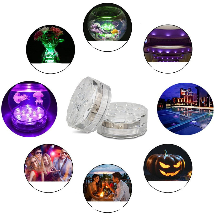 Lampa Decorativa LED RGB pentru Vaze, Acvarii si Decoratiuni cu Apa