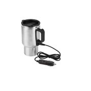 Cana termos auto 400 ml, incalzire 12V, inox + capac plastic
