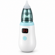 Aspirator Electric pentru Nas și Urechi, 3 Niveluri de Putere, Ecran LED și Capete Moi din Silicon