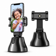 Suport inteligent 360° pentru telefon cu urmărire facială automată – ideal pentru filmări, live și apeluri video