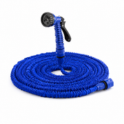 Furtun extensibil Albastru 60M pentru gradina, presiune reglabila, pistol inclus