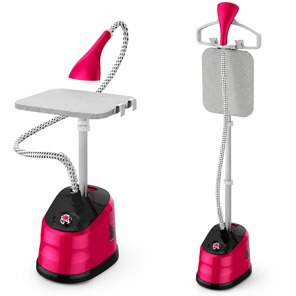 Aparat de călcat cu abur vertical 2 în 1 Putere 2000W – profesional, portabil și eficient