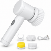 Perie Electrică BrushMagic cu Rotație 360°, 3 Capete și Încărcare USB