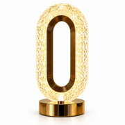Veioză LED Diamant cu Efect de Cristal – Touch Control, 3 Moduri de Lumină, Reîncărcabilă USB