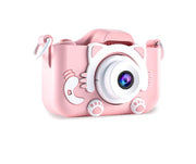 Camera foto digitala pentru copii cu carcasa silicon, card 32GB, jocuri si functii multiple
