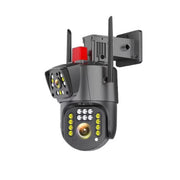 Cameră de supraveghere duală cu ecran dublu, Night Vision și detecție inteligentă