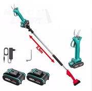 Foarfeca Electrica cu 2 Acumulatori 48V, 2.5M Tija Telescopica, pentru vie, pomi si crengi