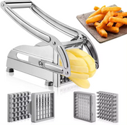 Aparat de taiat cartofi pai si legume, din inox, cu 1 forma de taiere, Potato Chopper