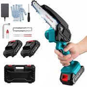 Drujba Fierastrau cu 2 Acumulatori 36V,lama 8 inch/20cm, 1 lanț , fara fir ,portabil