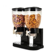 Dispenser dublu pentru cereale 2×2 L – dozator practic pentru micul dejun