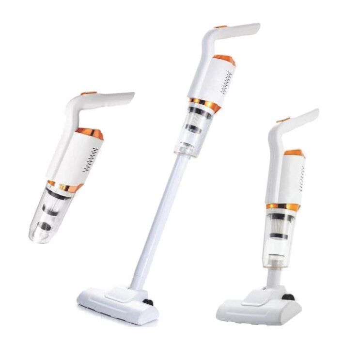 Aspirator 3 în 1 cu 4 capete interschimbabile – 120 W, alb, ABS