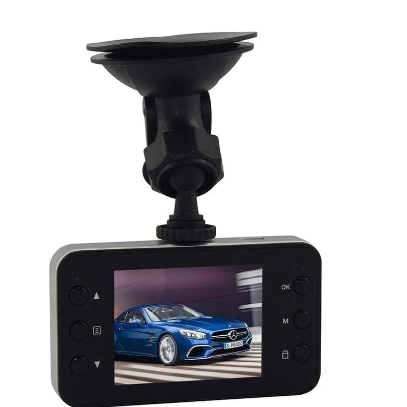 Dash cam HD1080p 2,4″ cu vizibilitate noaptă și senzor de impact