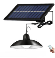 Panou solar cu LED + aplica și telecomandă — iluminare inteligentă