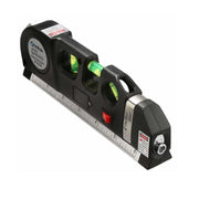 Nivelă Multifuncțională cu Laser 3 Moduri, Ruletă 2.5m și Boloboc Integrat – Precizie pentru Bricolaj și Amenajări