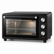 Cuptor Electric 48L, 2600W, cu Grill, Temperatură Reglabilă, Timer 60 Min – Negru