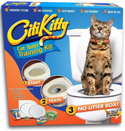 Citi Kitty - kit pentru educarea pisicilor la toaleta
