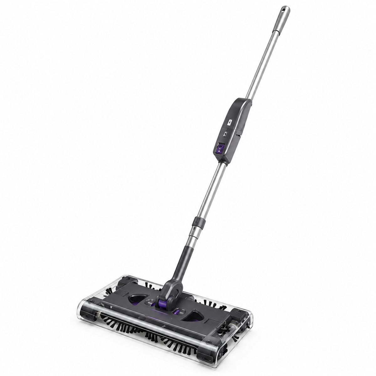 Mătură electrică rotativă cu acumulator încorporat, mov – autonomie 45 min