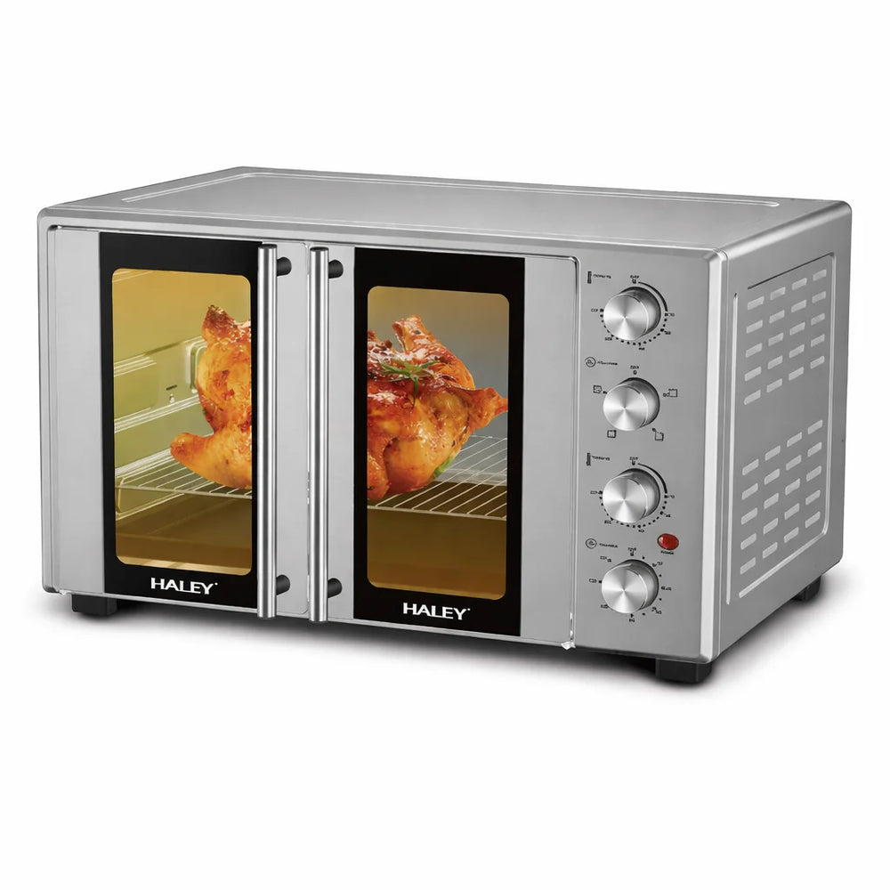 Cuptor Electric HALEY HY-513I, 65L, 3000W, cu Convecție și Rotisor
