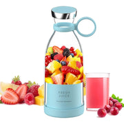 Mini Blender portabil - Smoothie & Shake, incarcare usb 6 Lame otel Inoxidabil, 420 ml