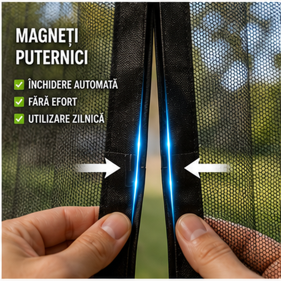 Perdea Magnetica Anti Insecte pentru Usa