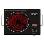 Plită cu inducție HALEY 3500W – Geam cristal negru, control tactil, timer și oprire automată