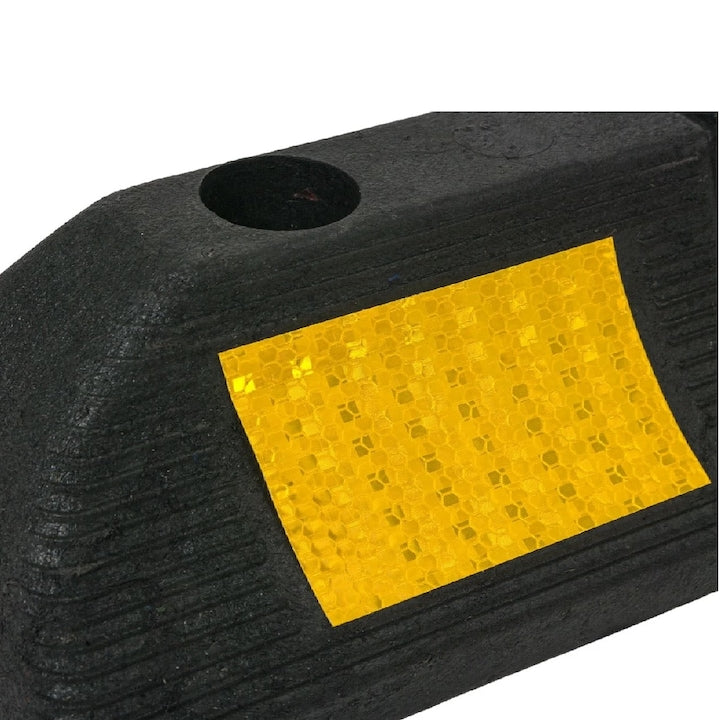 Set opritoare roată cauciuc cu benzi reflectorizante — pachet 2 bucăți