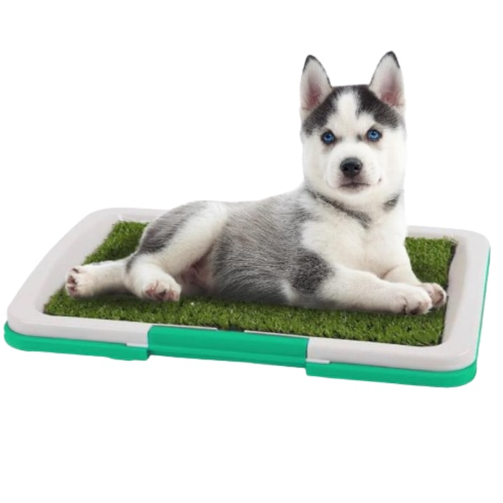 Litiera cu iarba artificiala pentru animale, Puppy Potty Pad