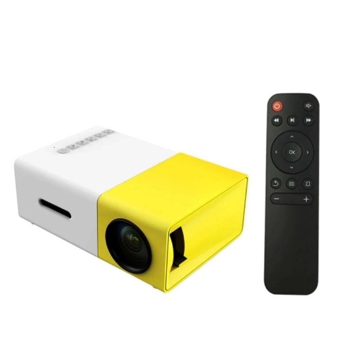 Mini proiector LED Full HD – Portabil și ușor de utilizat