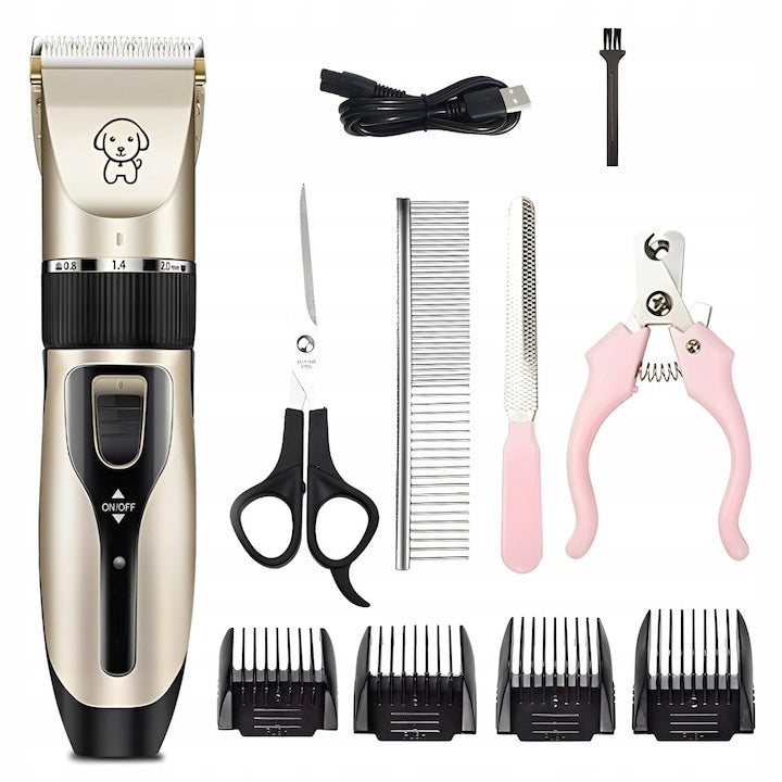 Set masina de tuns pentru animale + cu accesorii