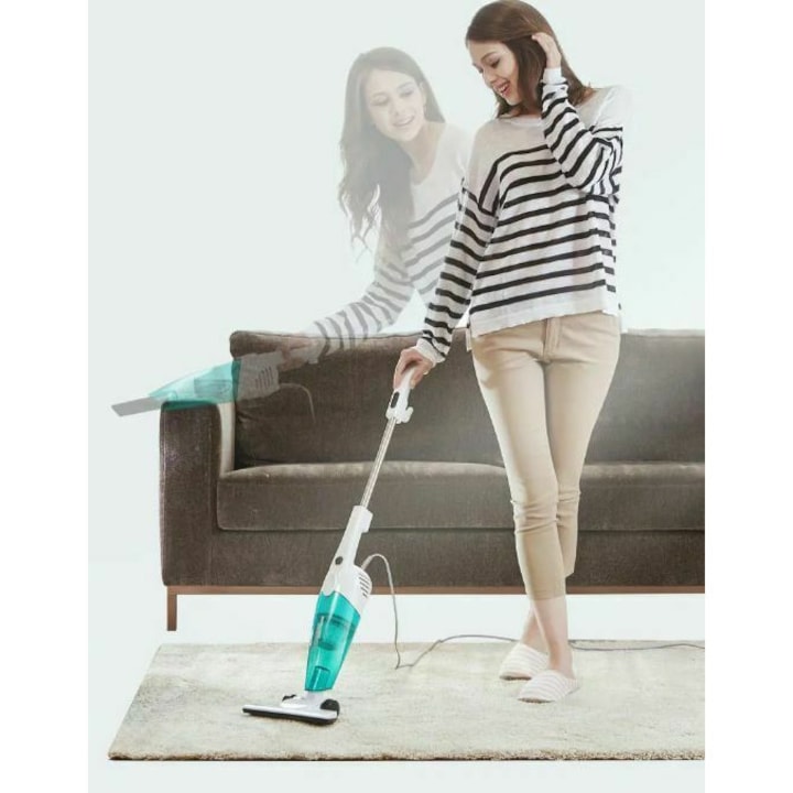 Aspirator vertical 2 în 1 cu filtru HEPA, fără sac