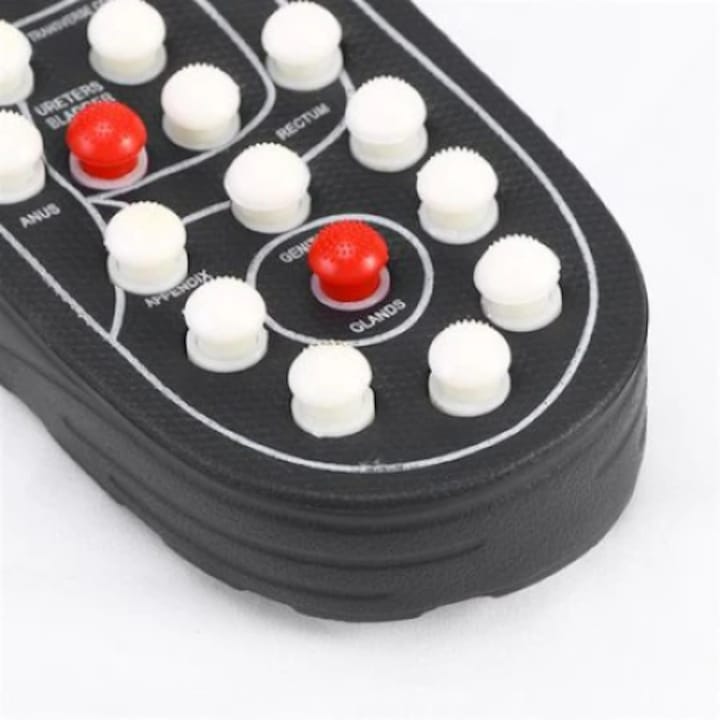 Papuci reflexoterapie cu 82 arcuri de masaj – stimulare puncte plantare, relaxare si eliberare tensiune