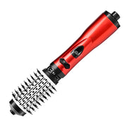 Perie Rotativă cu Aer Cald BX-559, 1200W, 2 Viteze, 3 Trepte de Temperatură, Înveliș Ceramic, Roșu/Negru