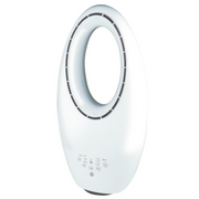 Ventilator fara elice cu purificator de aer 2 in 1 si 4 lumini LED